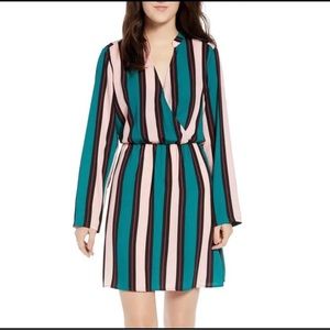 All in favor - Nordstrom striped v neck dress
